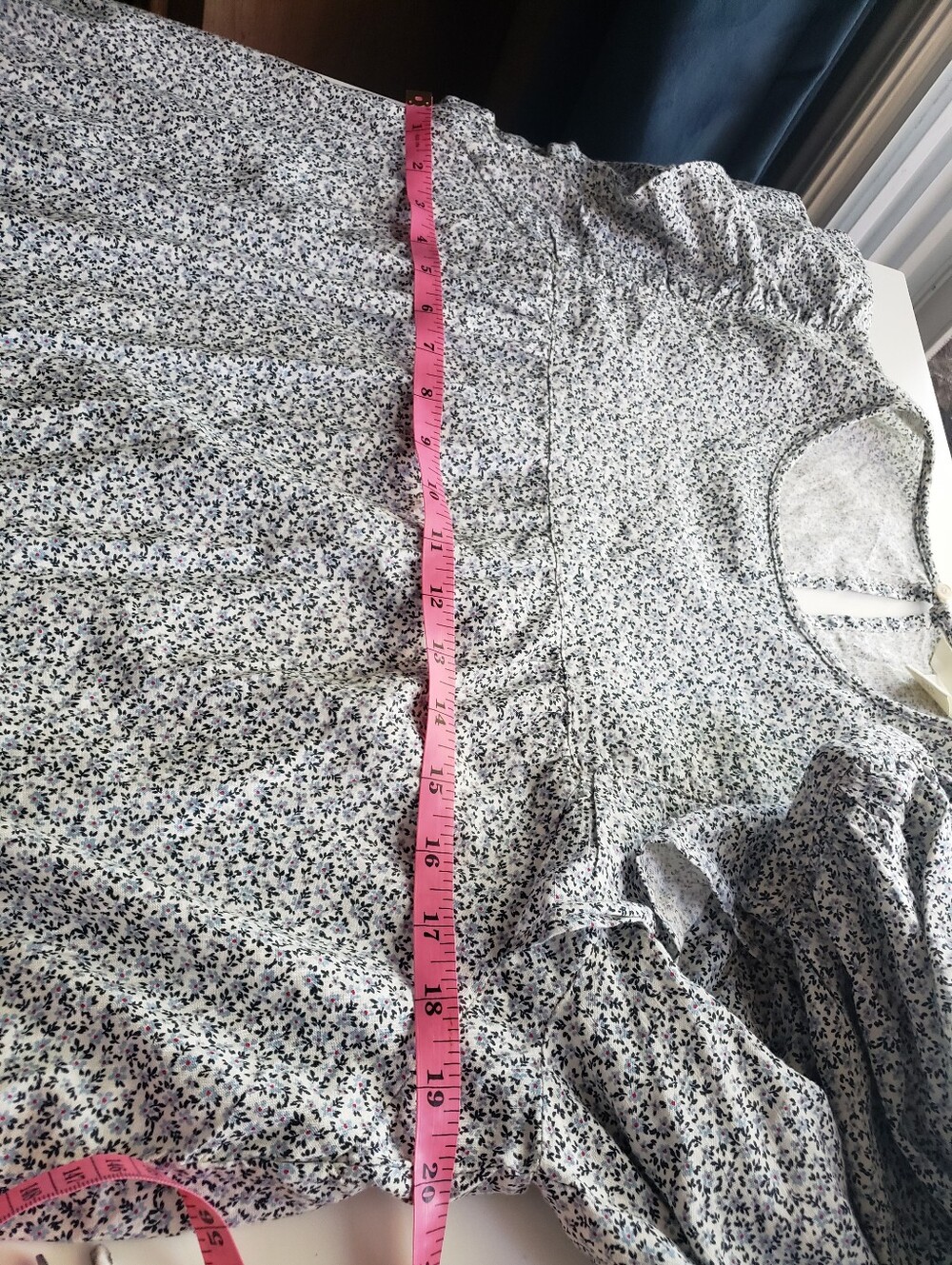H&M Floral Print Sleeveless Babydoll Summer Dress - Picture 5 of 7